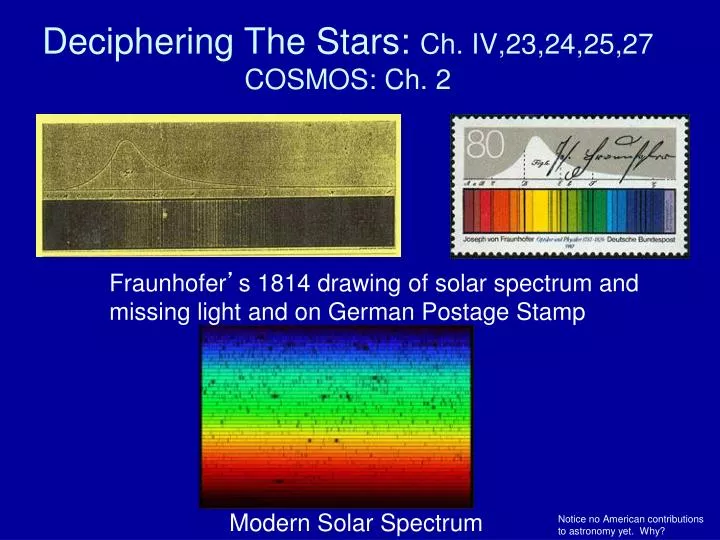 deciphering the stars ch iv 23 24 25 27 cosmos ch 2