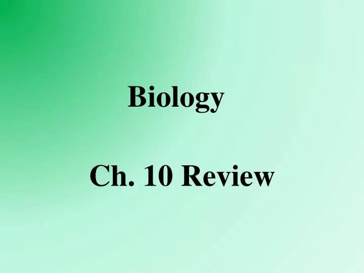 biology