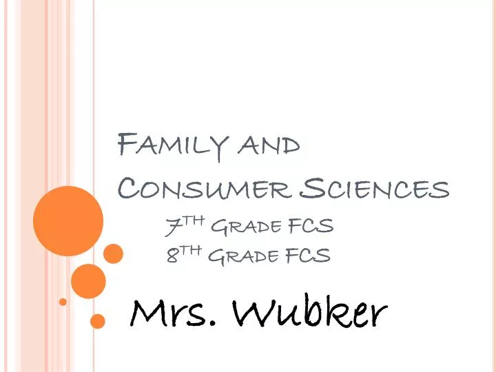 family and consumer sciences 7 th grade fcs 8 th grade fcs