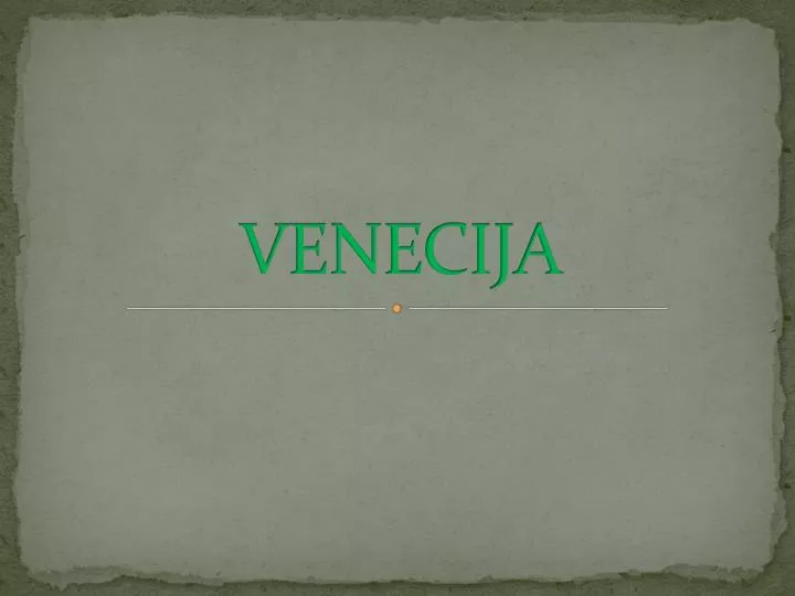 venecija