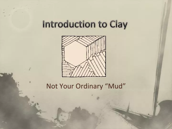 introduction to clay