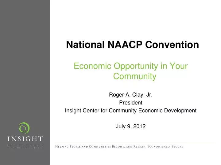 national naacp convention