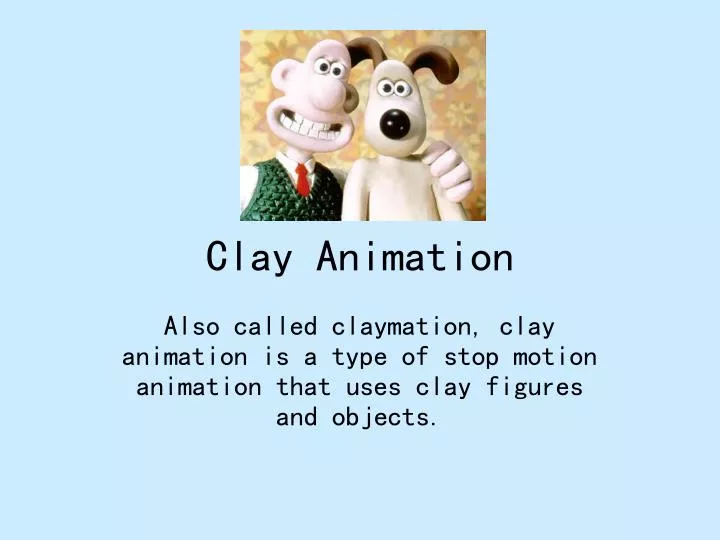 clay animation