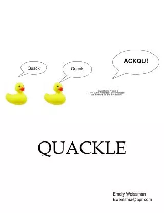 QUACKLE