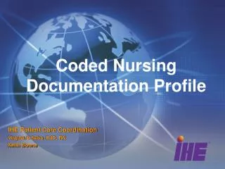 Coded Nursing Documentation Profile
