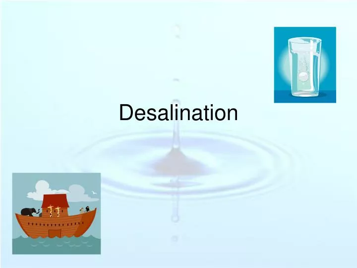 desalination