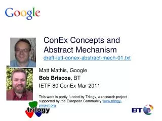 ConEx Concepts and Abstract Mechanism draft-ietf-conex-abstract-mech-01.txt