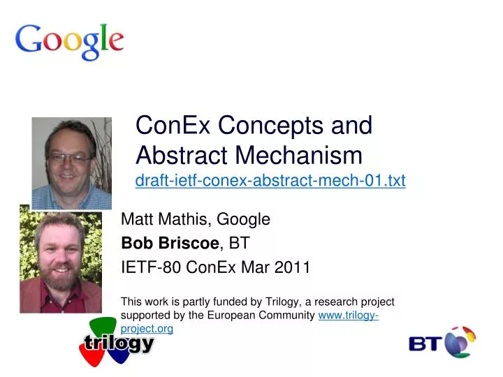 conex concepts and abstract mechanism draft ietf conex abstract mech 01 txt