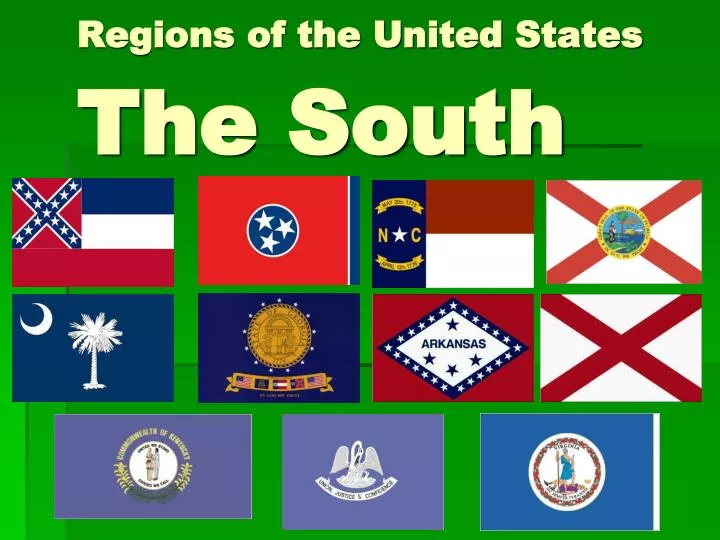 regions of the united states the south