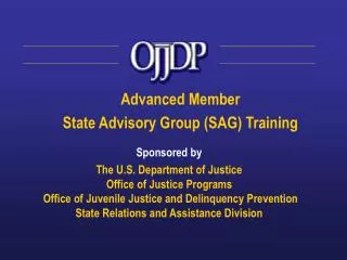 Advanced Member State Advisory Group (SAG) Training