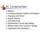 AC Fundamentals - slide 1