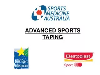 ADVANCED SPORTS TAPING
