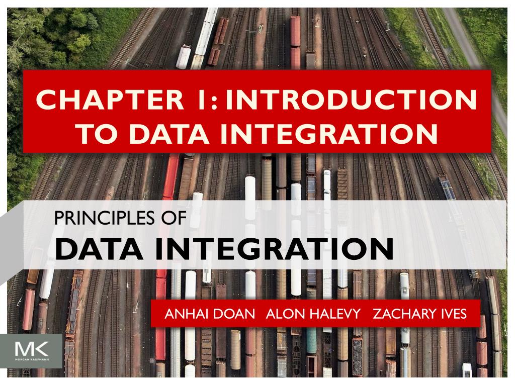 PPT - CHAPTER 1: INTRODUCTION TO DATA INTEGRATION PowerPoint ...