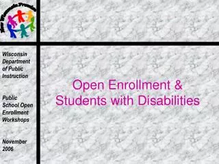 Open Enrollment &amp; Students with Disabilities