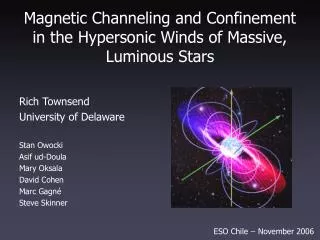Magnetic Channeling and Confinement in the Hypersonic Winds of Massive, Luminous Stars