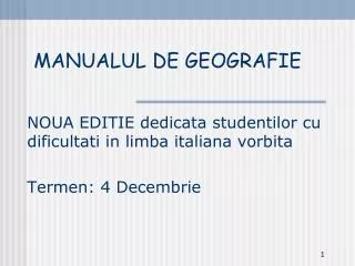 noua editie dedicata studentilor cu dificultati in limba italiana vorbita termen 4 decembrie