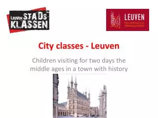 City classes - Leuven