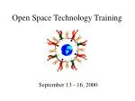 Open Space Technology Training - slide 1