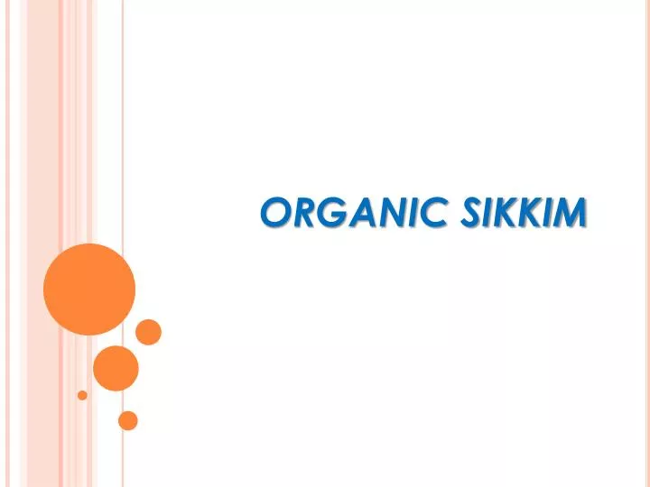 organic sikkim