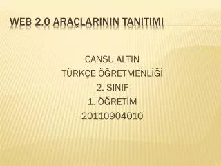 web 2 0 ara lar n n tan t m
