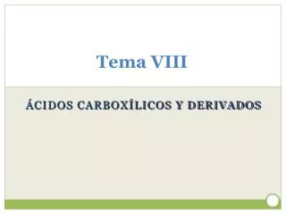 tema viii
