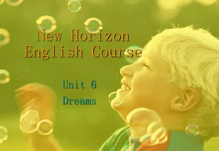 new horizon english course