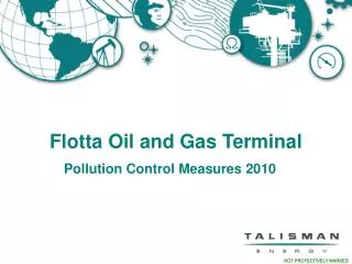 Flotta Oil and Gas Terminal