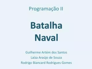 programa o ii