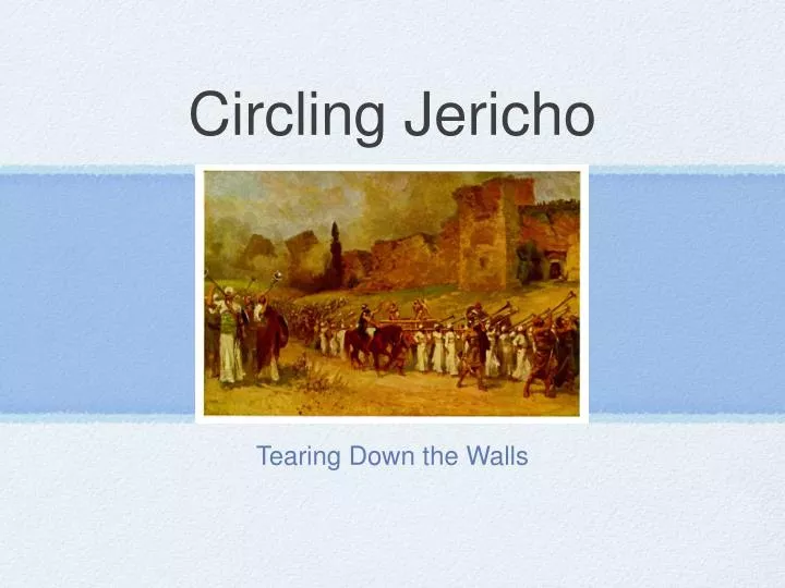 circling jericho