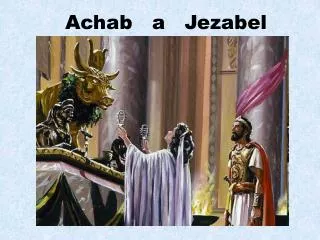 achab a jezabel