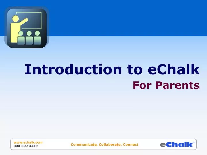 introduction to echalk