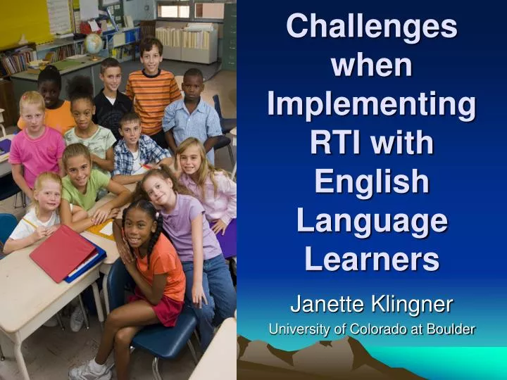 challenges when implementing rti with english language learners