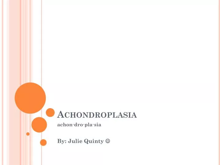 achondroplasia