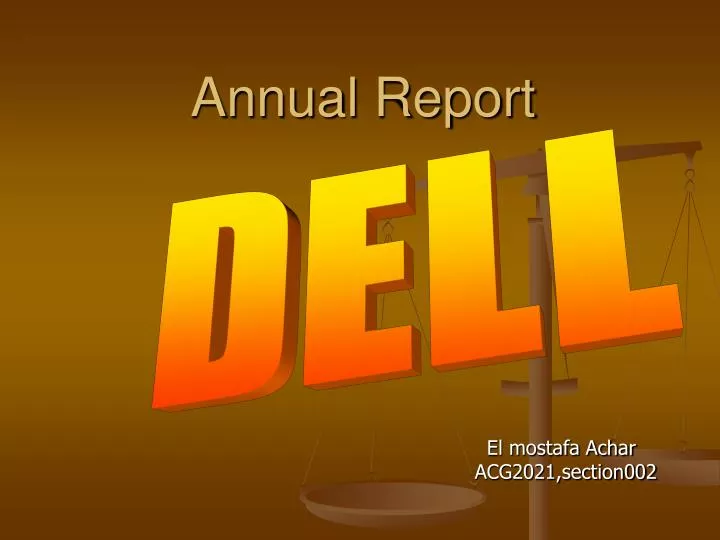 annual report