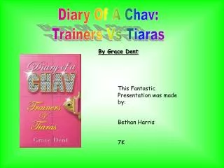 Diary Of A Chav: Trainers Vs Tiaras