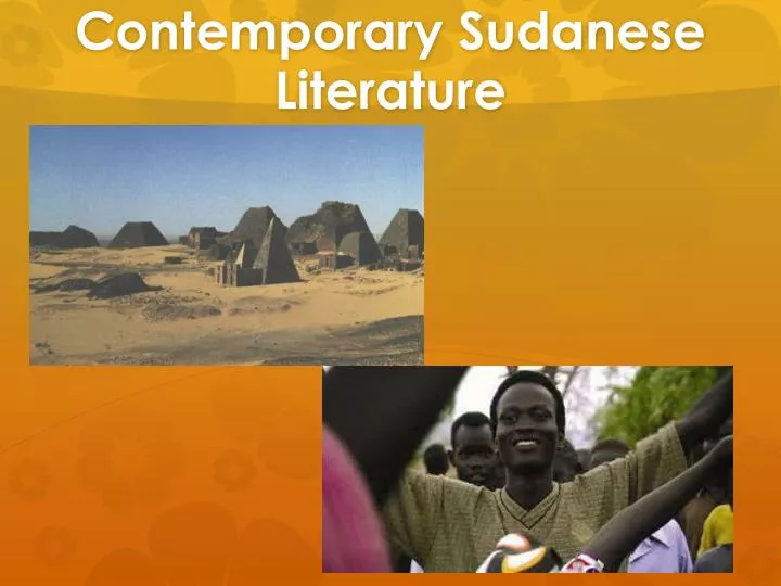 contemporary sudanese literature