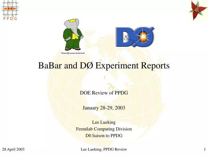 babar and d experiment reports