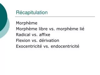 r capitulation