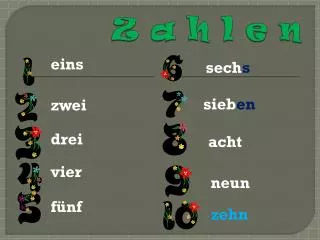 z a h l e n