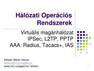 h l zati oper ci s rendszerek