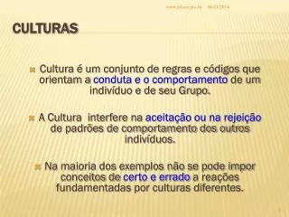 culturas