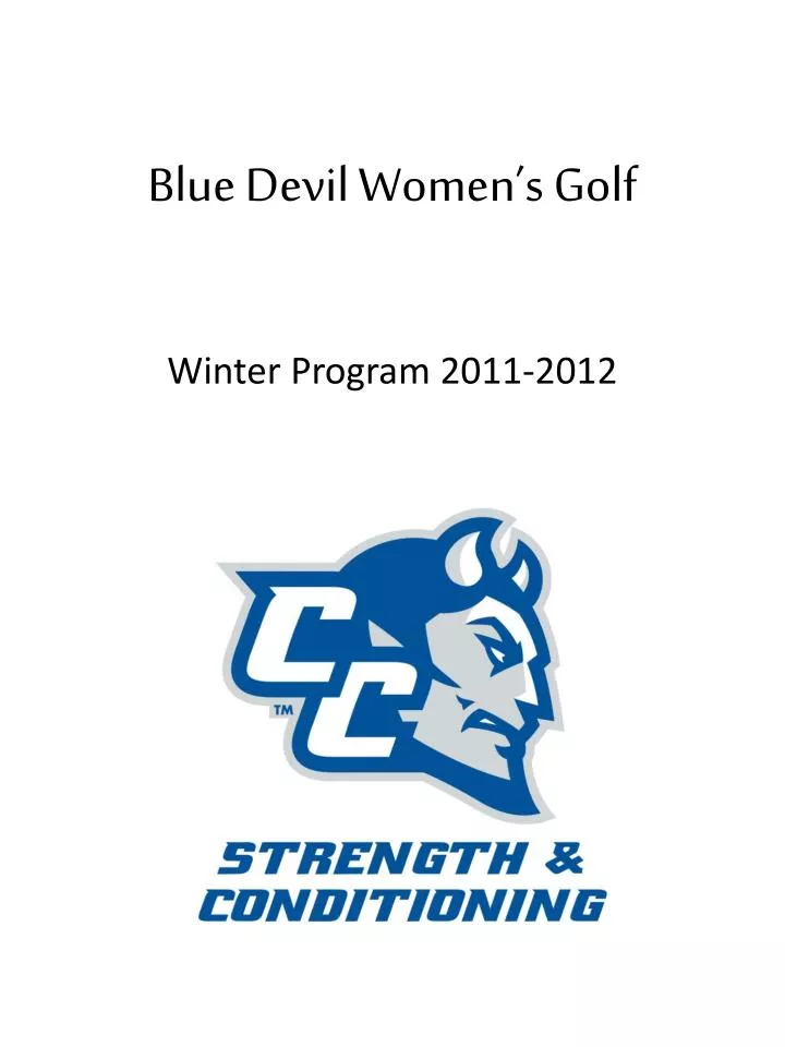 blue devil women s golf