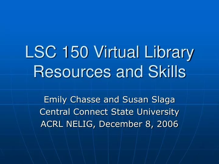 lsc 150 virtual library resources and skills