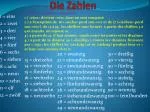 Die Zahlen - slide 1