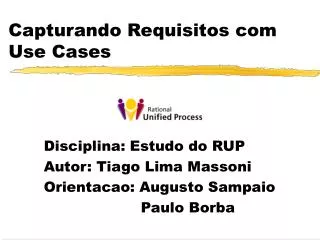 capturando requisitos com use cases