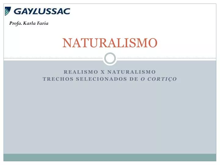 naturalismo