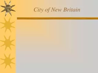 City of New Britain