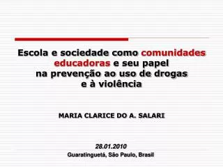 maria clarice do a salari