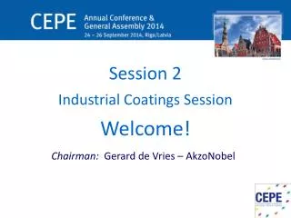 Session 2 Industrial Coatings Session