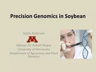 Precision Genomics in Soybean